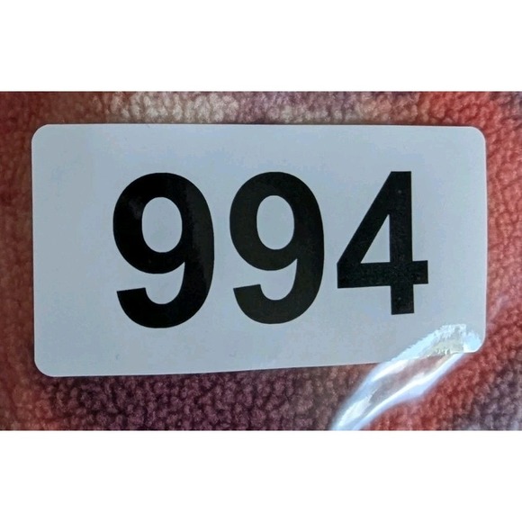 Eddie Bauer Aztec Print 1/4 Zip Fleece Women's Size L Red & Orange Cabin Hiking - Picture 8 of 8